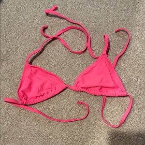 Aerie Pink Bikini Top